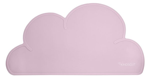 Cloud rózsaszín szilikon tányéralátét, 49 x 27 cm - Kindsgut