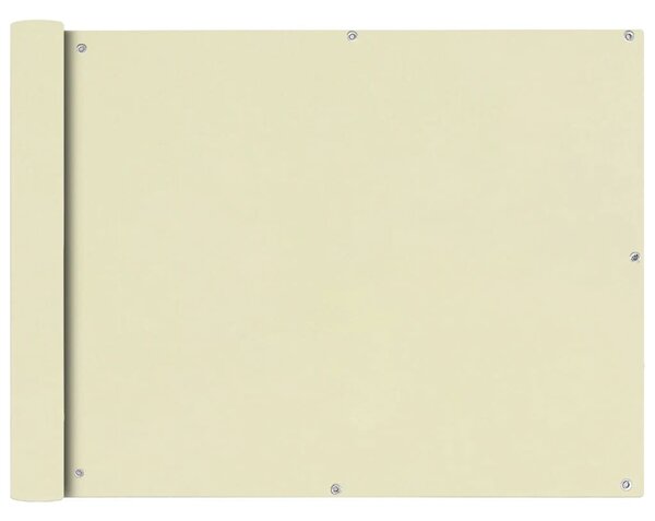 90x400 cm Krém Oxford szövetű erkély ablak sötétítő