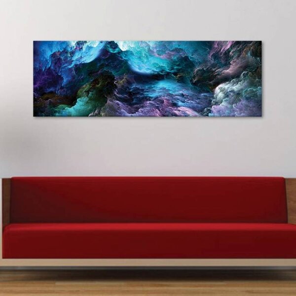 70x40 cm - Szürreális absztrakt vászonkép