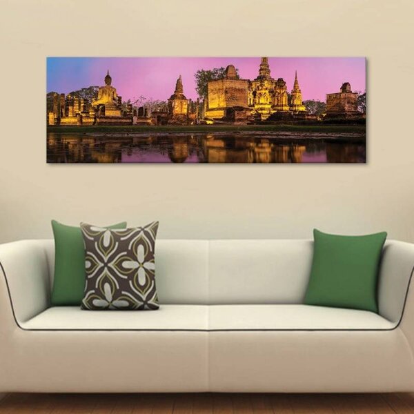 70x40 cm - Keleti emlékek vászonkép