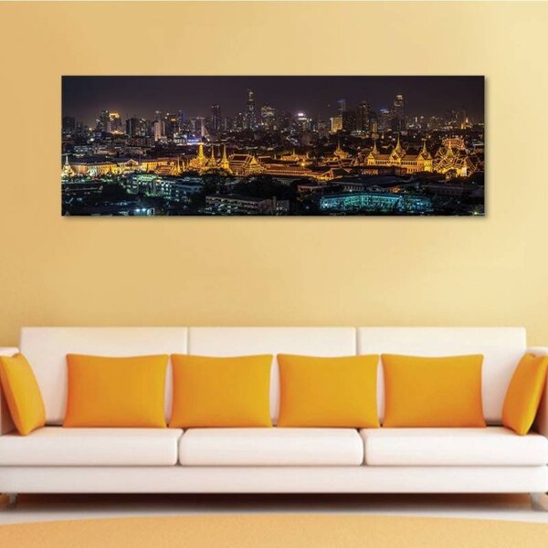 70x40 cm - Az éjszaka színei vászonkép