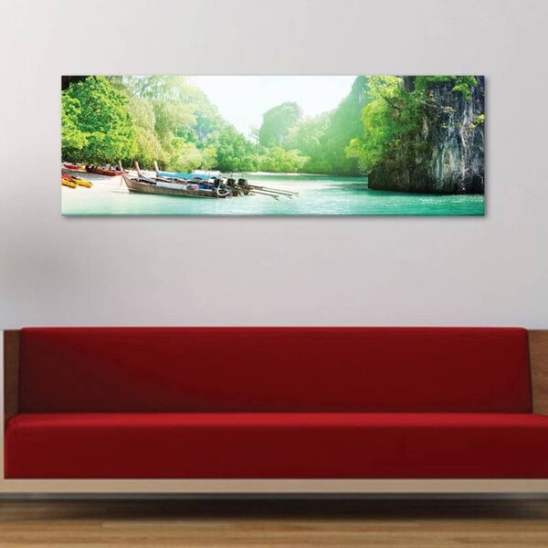 70x40 cm - Thaiföld tengerpartja vászonkép