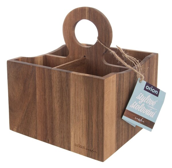Fa konyhai eszköztartó állvány Wooden – Orion