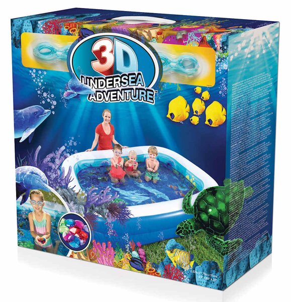 Bestway Undersea Adventure 54177 felfújható medence