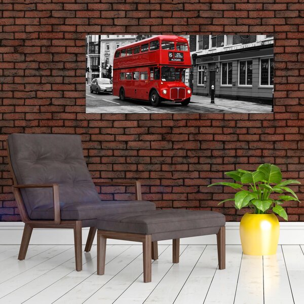 Kép - London busszal (120x50 cm)