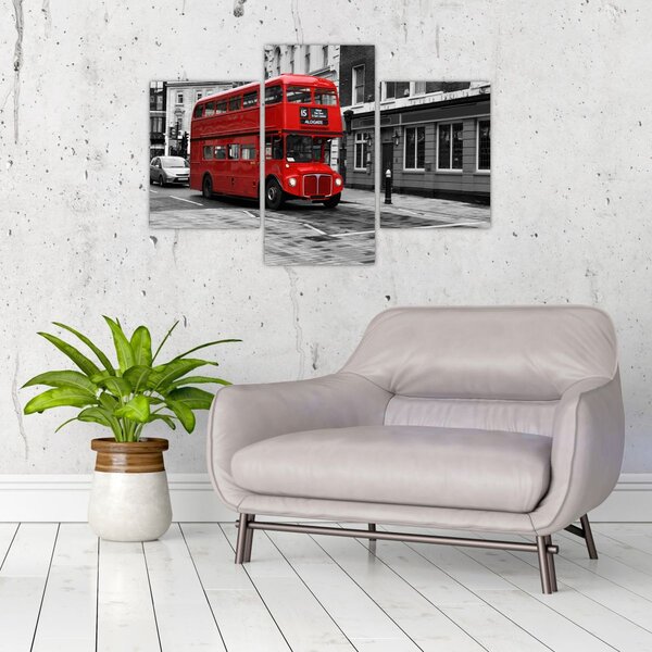 Kép - London busszal (90x60 cm)