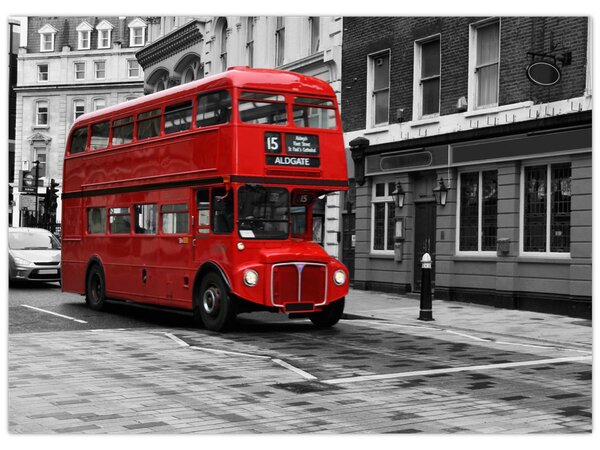 Kép - London busszal (70x50 cm)