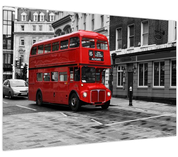 Kép - London busszal (90x60 cm)