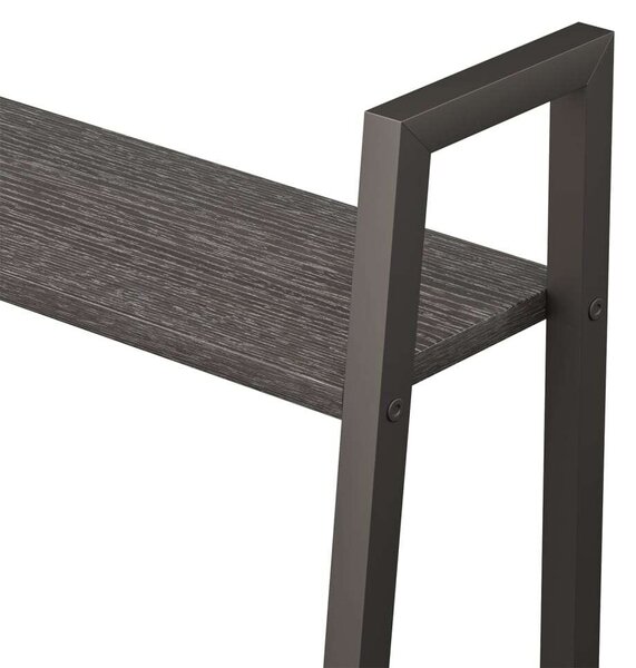 VidaXL 5 Polcos Állópolc - Fekete - 56x35x174 cm
