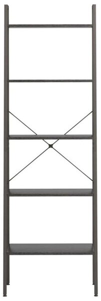 VidaXL 5 Polcos Állópolc - Fekete - 56x35x174 cm