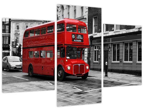 Kép - London busszal (90x60 cm)