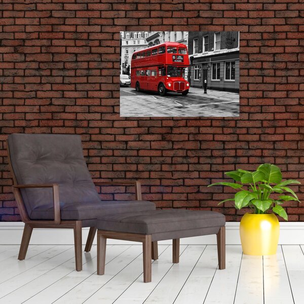 Kép - London busszal (70x50 cm)