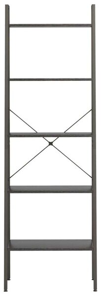 VidaXL 5 Polcos Állópolc - Fekete - 56x35x174 cm
