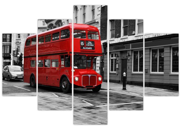 Kép - London busszal (150x105 cm)