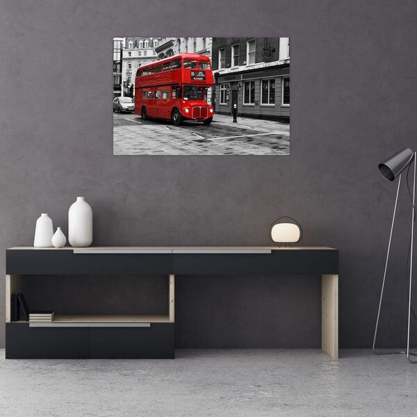 Kép - London busszal (90x60 cm)