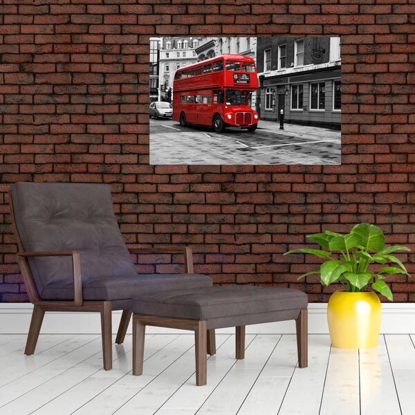 Kép - London busszal (90x60 cm)