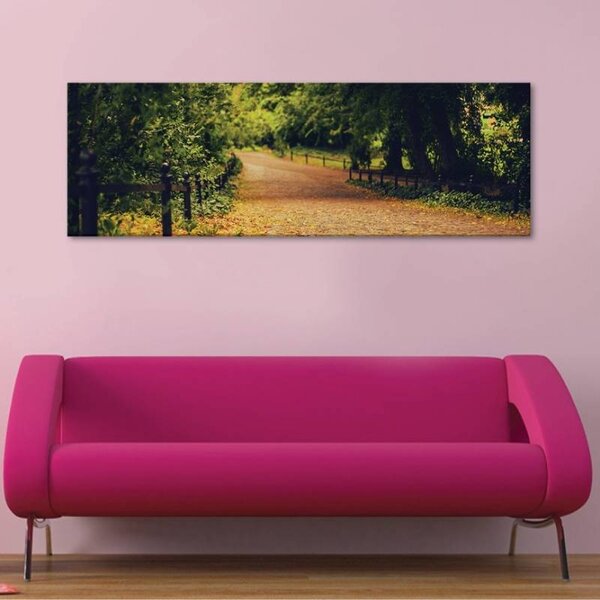 70x40 cm - Homályos ősz vászonkép