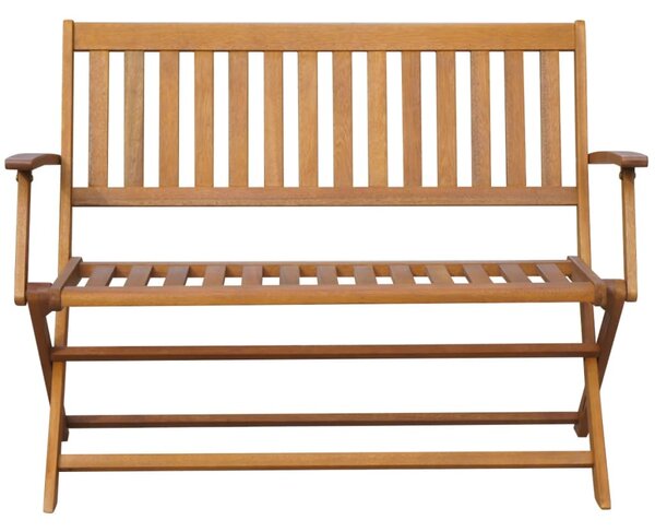 Tömör akácfa kerti pad 120 cm