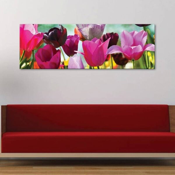 70x40 cm - Holland tulipánok vászonkép