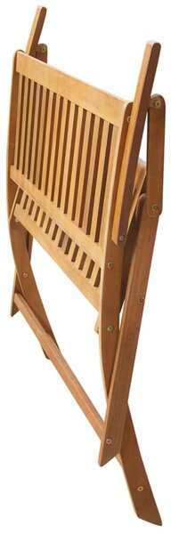 Tömör akácfa kerti pad 120 cm