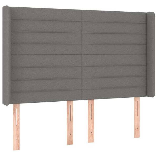 VidaXL LED Ágyfejtámla - Szövet - 147x128cm