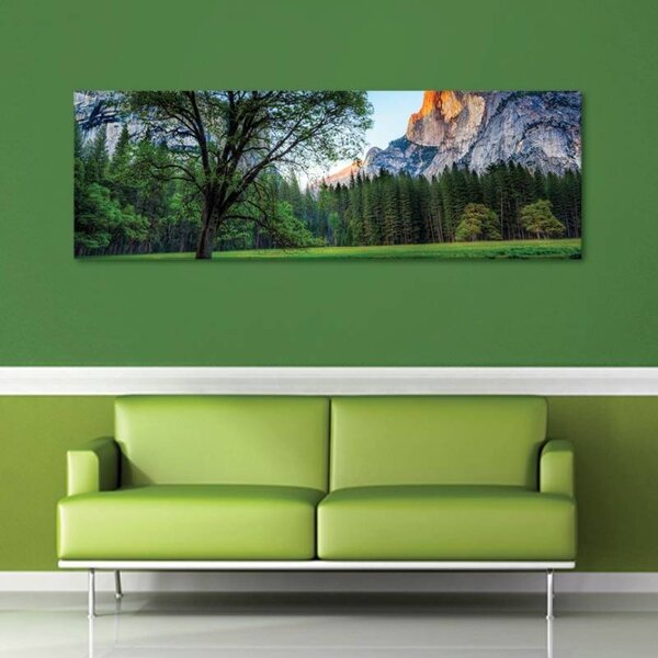 150x70 cm - Sziklák és naplemente vászonkép