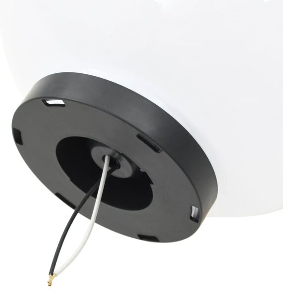 3 db-os LED gömblámpa-szett 20 / 30 / 40 cm PMMA