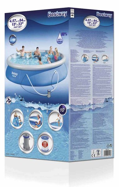 Bestway Fast Set 57313 medenceszett 457 x 84 cm