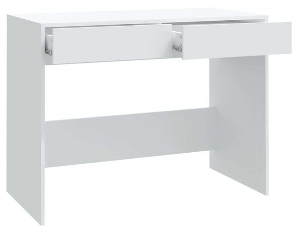 VidaXL Íróasztal - Fehér - 101x50x76,5 cm