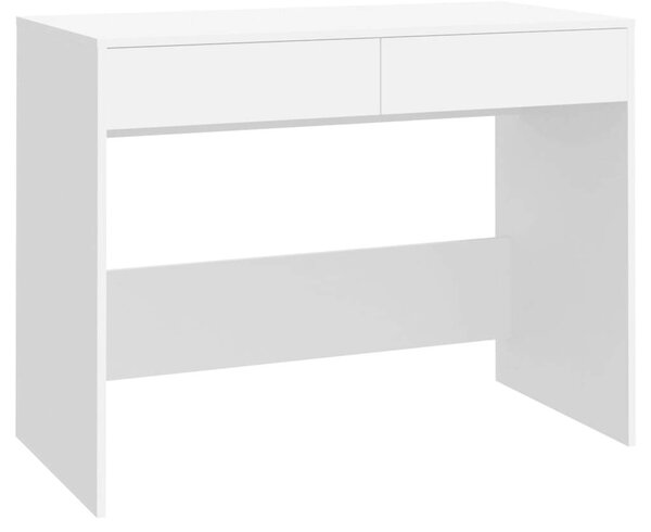 VidaXL Íróasztal - Fehér - 101x50x76,5 cm