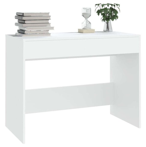 VidaXL Íróasztal - Fehér - 101x50x76,5 cm