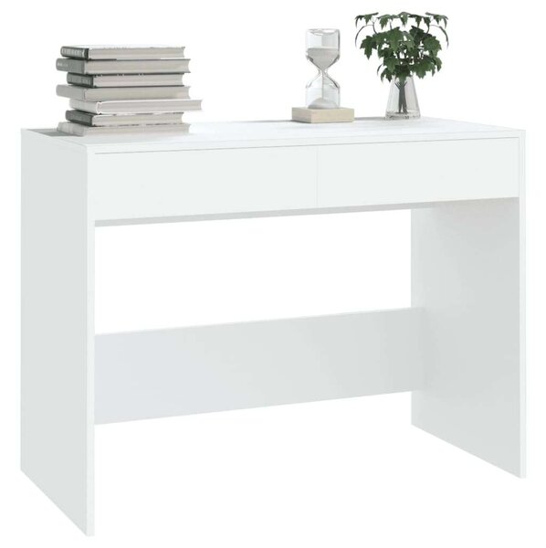 VidaXL Íróasztal - Fehér - 101x50x76,5 cm