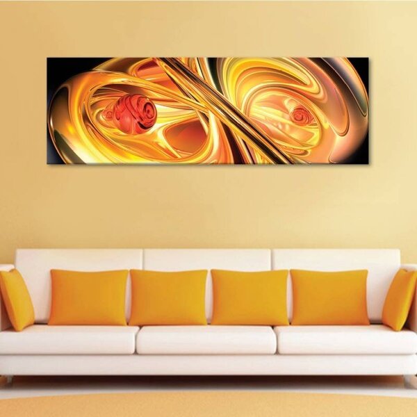 70x40 cm - Ragyogás 3D vászonkép