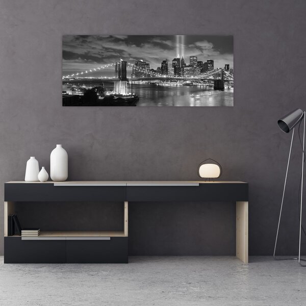 Kép - Brooklyn híd (120x50 cm)