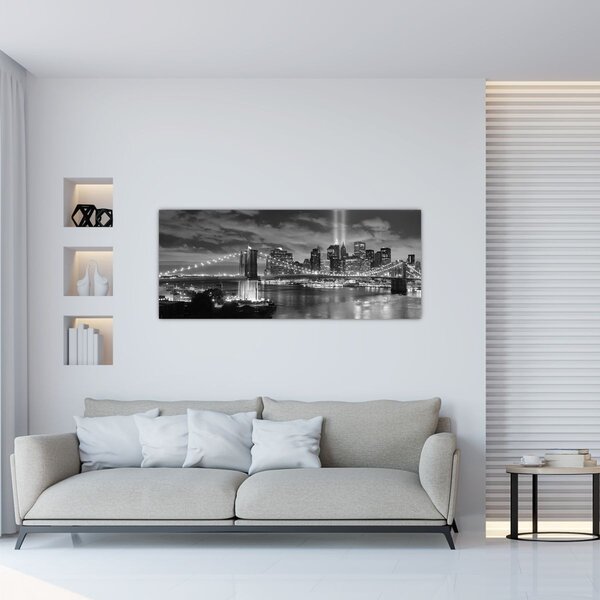 Kép - Brooklyn híd (120x50 cm)