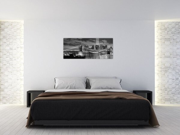 Kép - Brooklyn híd (120x50 cm)