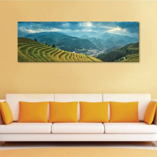 70x40 cm - Völgyek védelmében vászonkép