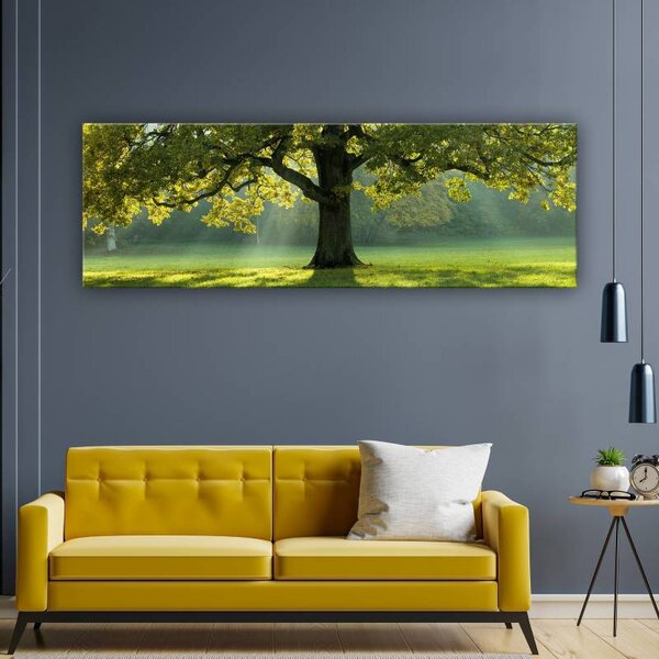 70x40 cm - Árnyék a nagy fa alatt vászonkép