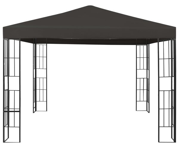 Antracitszürke pavilon 3 x 3 m