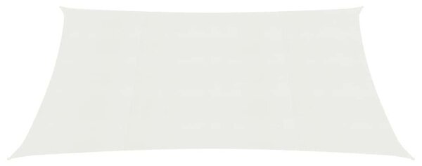 VidaXL Napvitorla - HDPE - 6x7m, Fehér