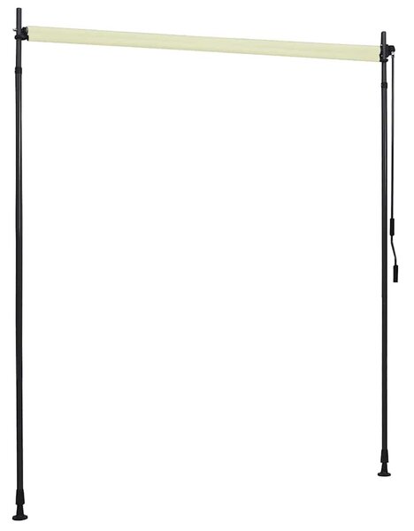 Krémszínű kültéri roló 200 x 270 cm