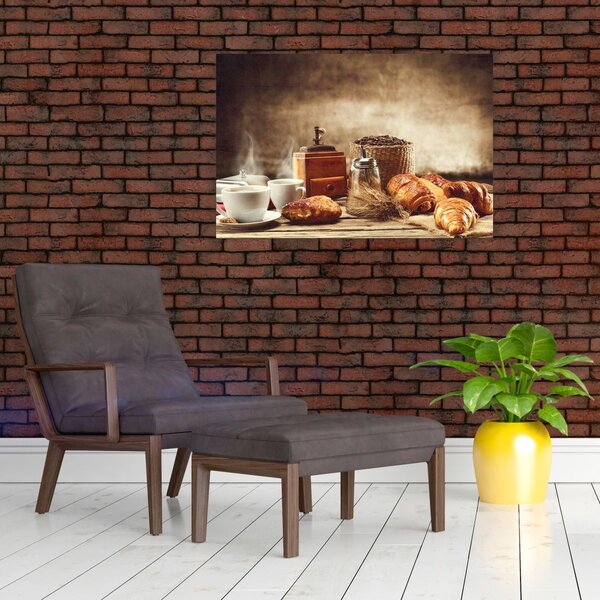 Kép - Kávé és reggeli (90x60 cm)