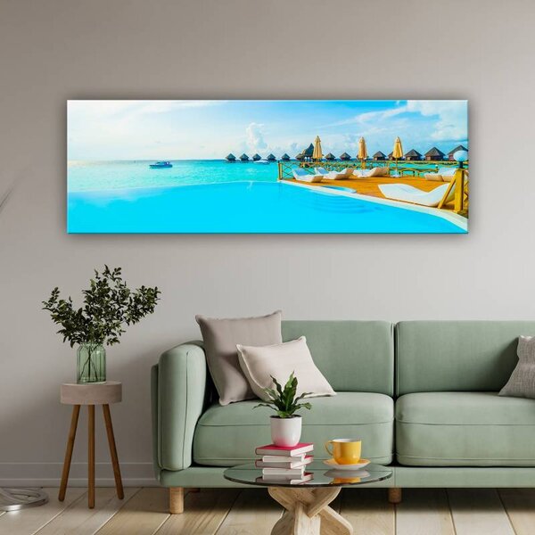 70x40 cm - Relax medence II vászonkép