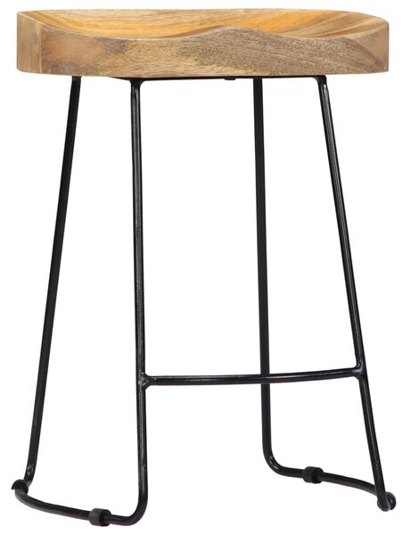 2 db tömör mangófa Gavin bárszék