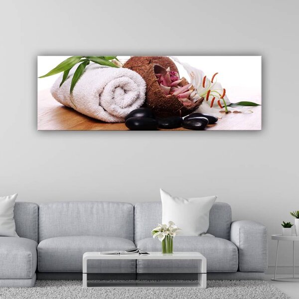 70x40 cm - Ellazulás spa feng shui vászonkép