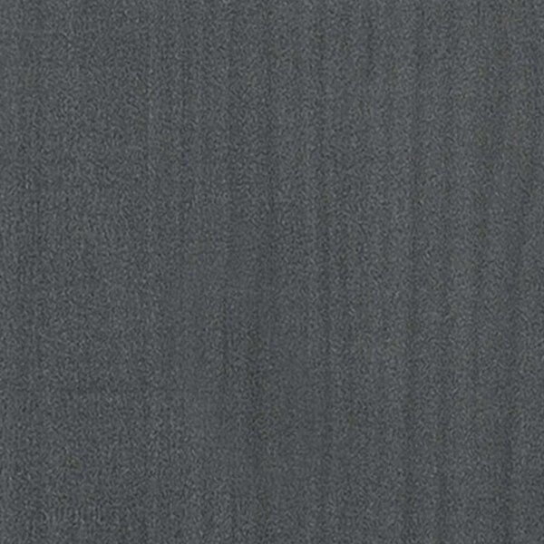 VidaXL Szürke Tömör Fenyőfa Ágykeret - 200x200 cm