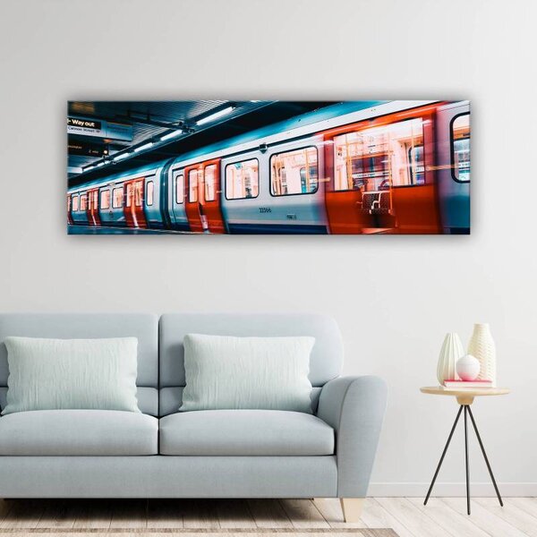70x40 cm - Metró vászonkép