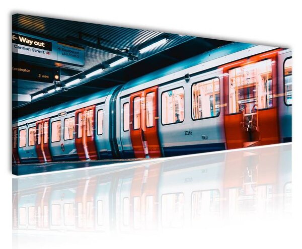 70x40 cm - Metró vászonkép