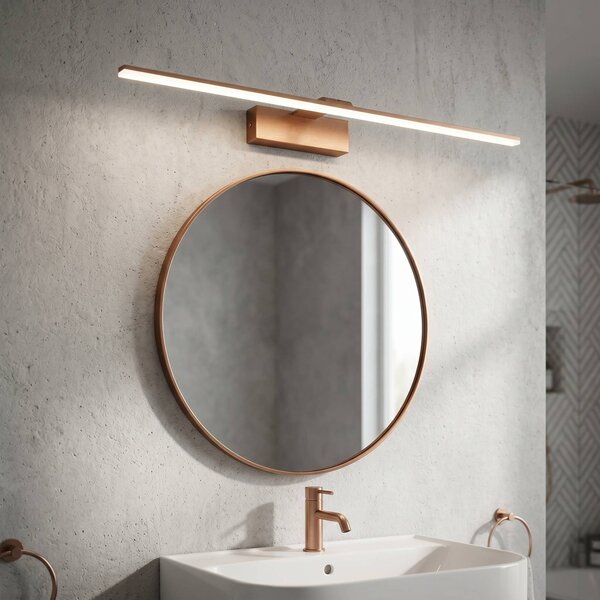Fürdőszobai fali LED lámpa SWE015-1W 73cm BRUSH COPPER