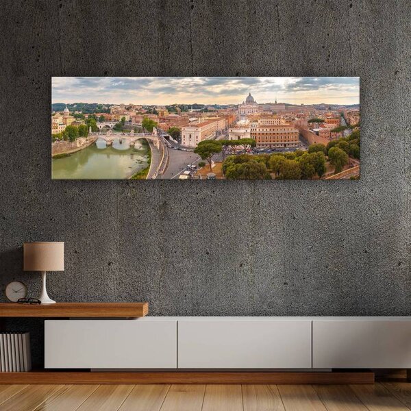 70x40 cm - Gyönyörű Róma vászonkép